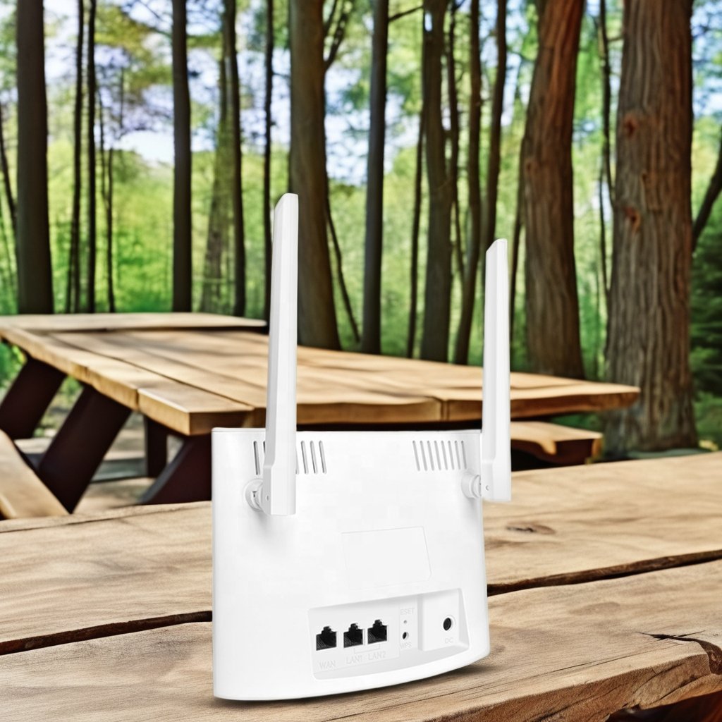 Mini 4G Indoor WiFi Router with 3G 4G LTE Sim Card Slot New 2024 Product 5G Supported for Home Use
